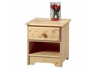 Noční stolek 102, masiv smrk Noční stolek 102, masiv smrk