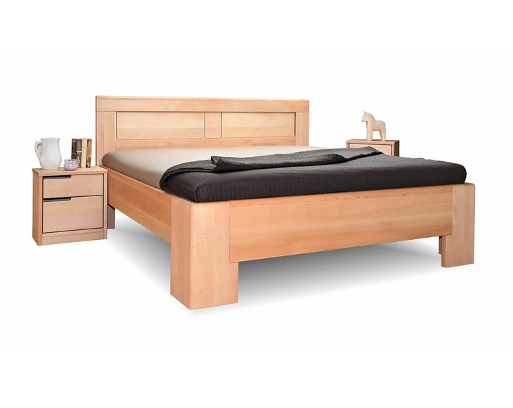 Zvýšená postel z masivu HOLLYWOOD 2
