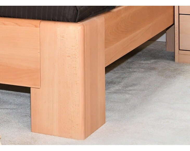 Zvýšená postel z masivu HOLLYWOOD 2