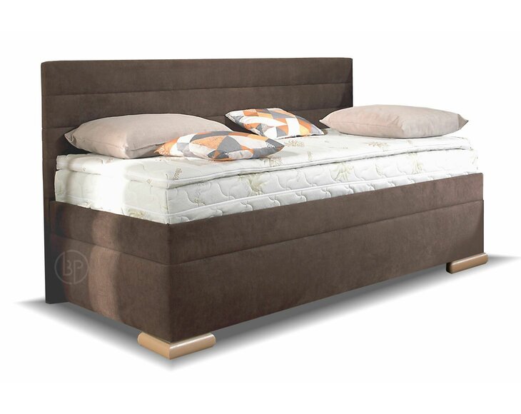 Americká postel boxspring Veneto s dlouhým čelem