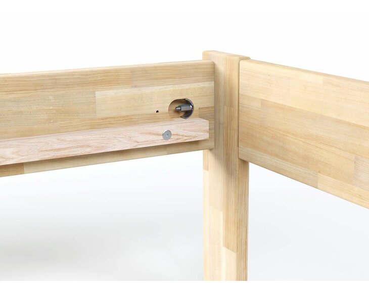 Postel dvoulůžko z masivu TALIMA