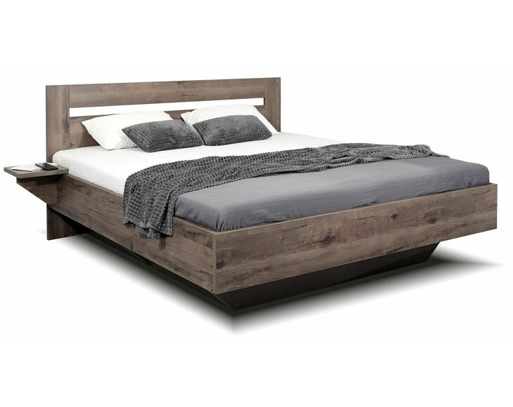 Manželská postel s úložným prostorem a rošty Elevia Manželská postel s úložným prostorem a rošty Elevia