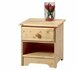 Noční stolek 102, masiv smrk Noční stolek 102, masiv smrk